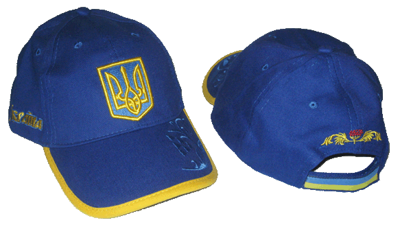 Кепка Украина с гербом Украины и калиной